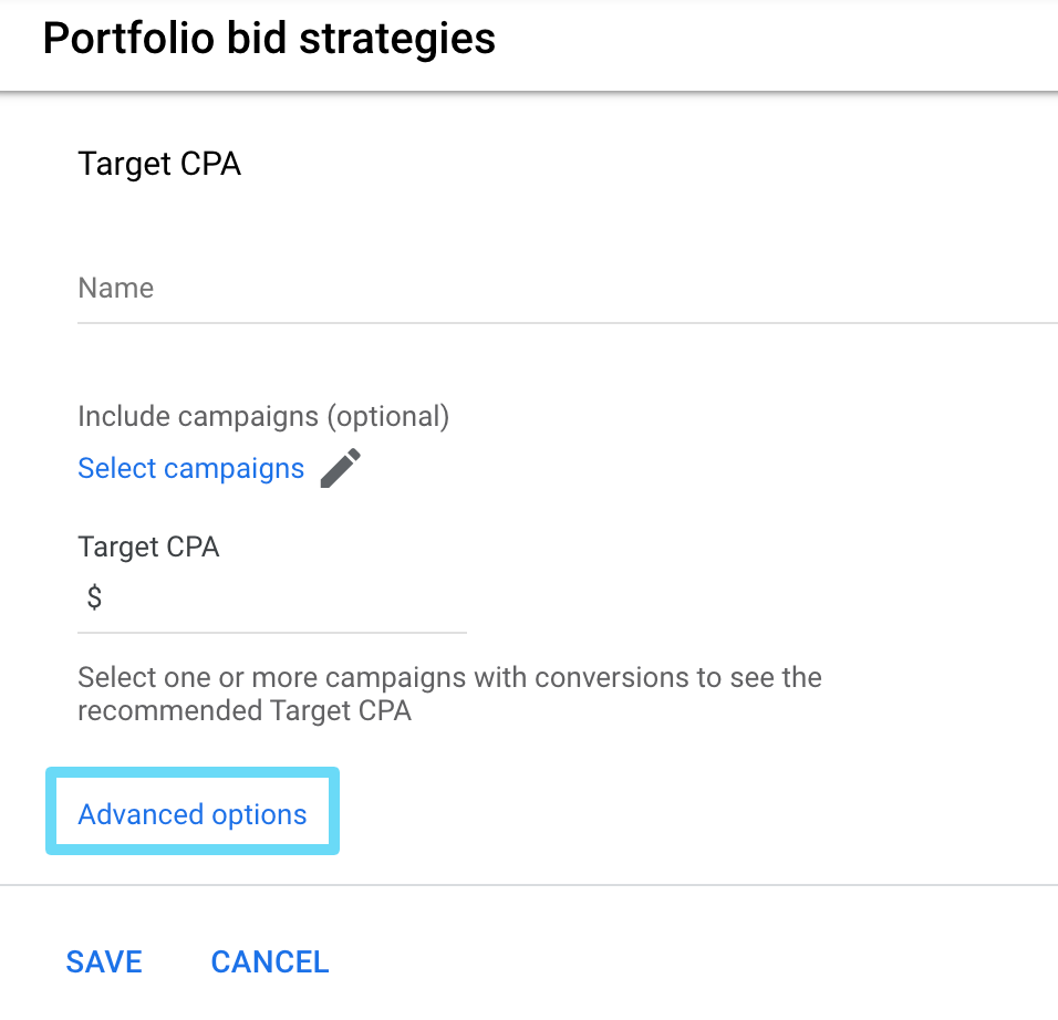 Торги портфеля tCPA