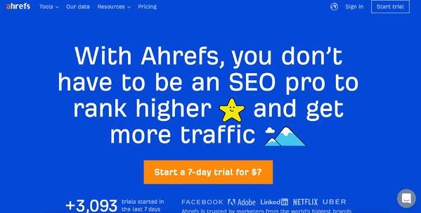 SEO Tool: Ahrefs
