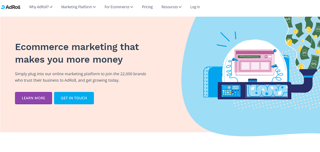 AdRoll Homepage