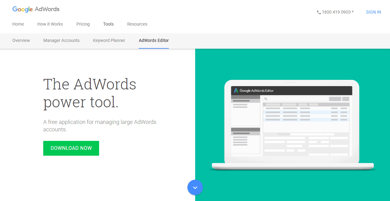 AdWords Editor PPC Tools