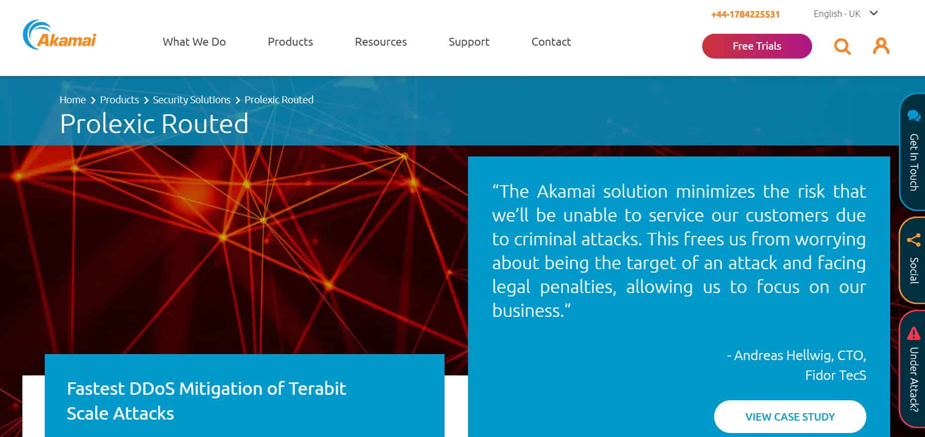 Akamai Prolexic Routed