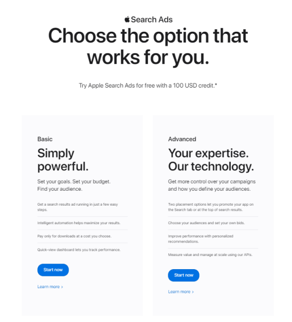Apple Search Ads