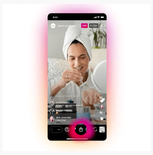 best marketing strategies 2022 - instagram live shopping tutorial