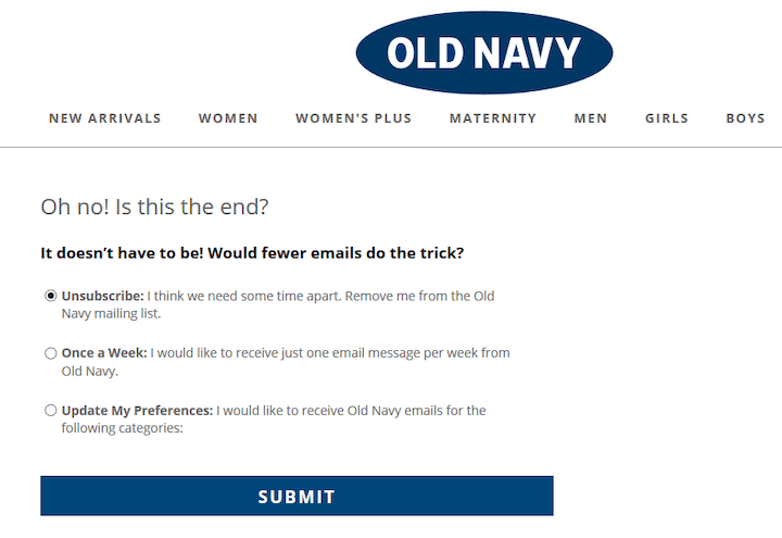 best marketing strategies for 2022 - email preference centers