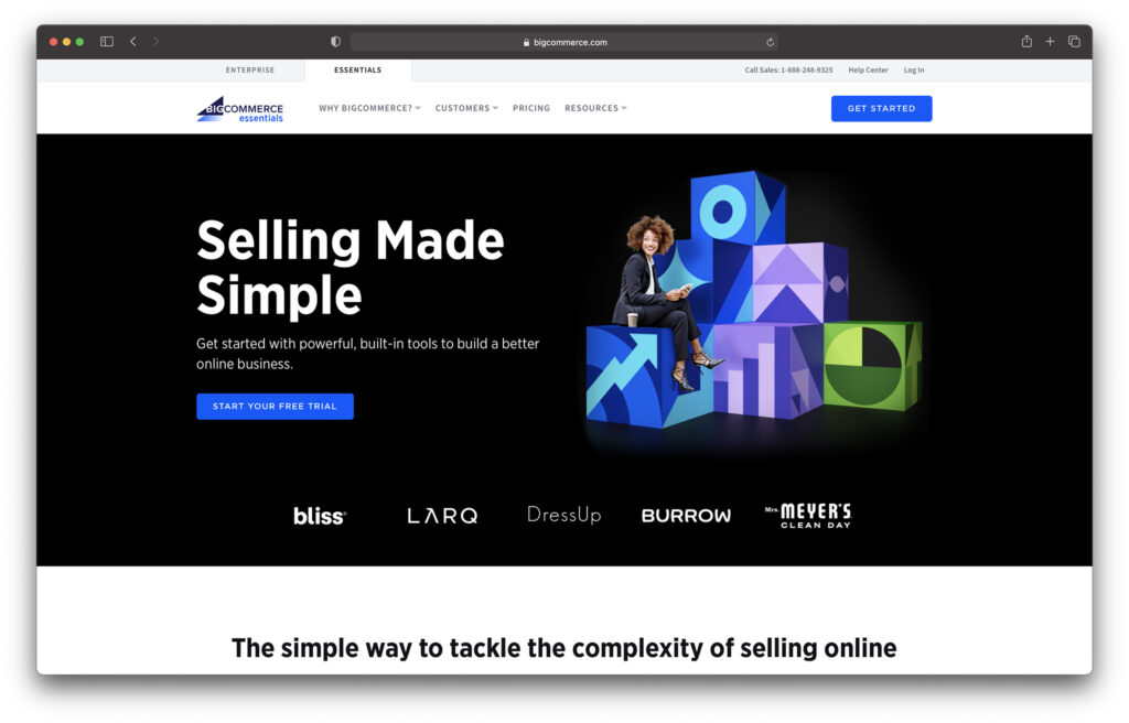 bigcommerce - best ecommerce website builder for small business