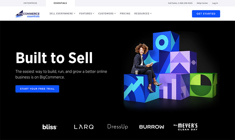 bigcommerce homepage