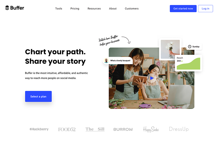 buffer - инструмент социальных сетей