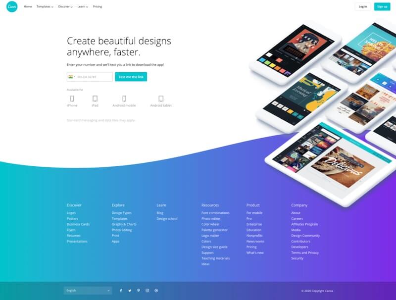 Приложение Canva