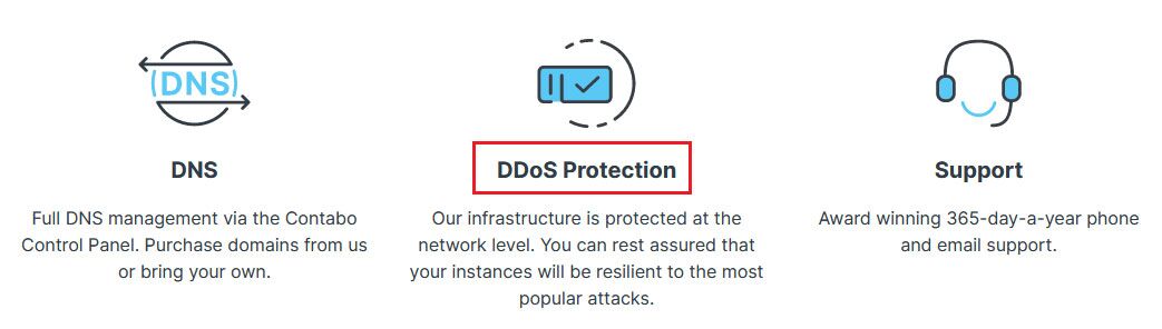 защита от ddos-атак contabo