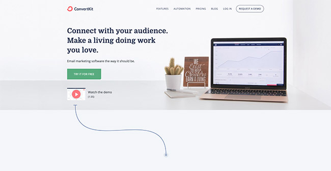 mailchimp alternatives - convertkit
