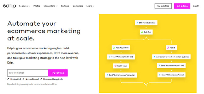 Drip Homepage