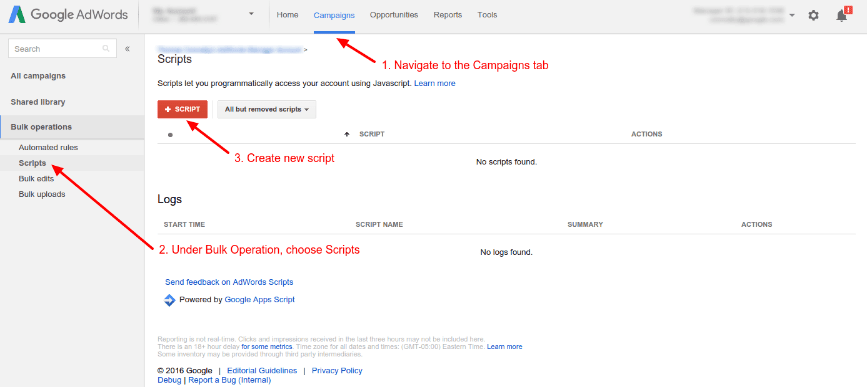 Скрипты Google Ads Скрипты Google Ads могут автоматизировать различные задачи оптимизации кампаний