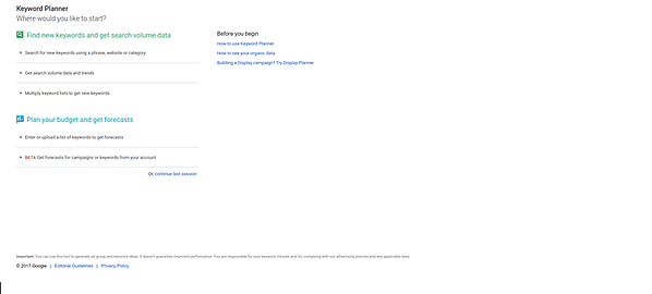 google_keyword_planner_Best_PPC_Tools