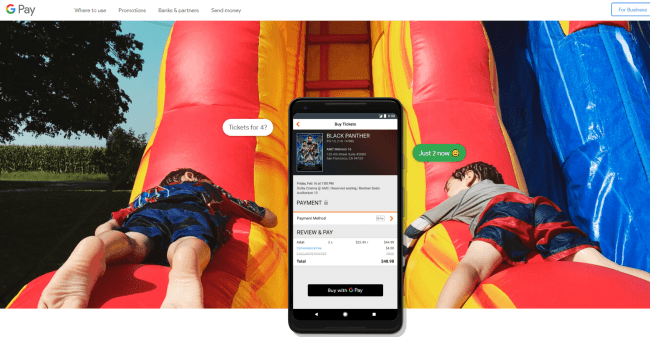 PayPal alternatives: Google Pay