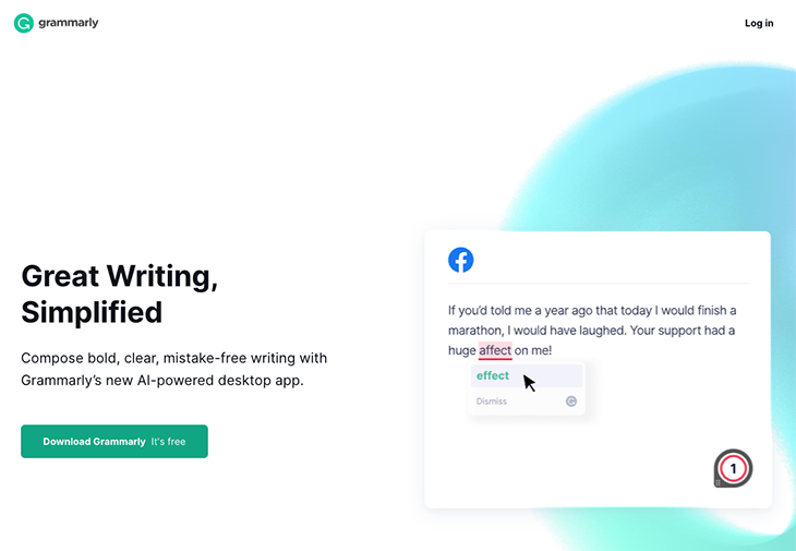 grammarly - инструмент контент-маркетинга