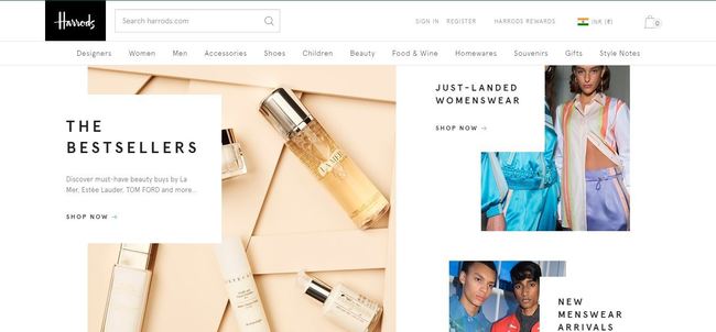 online store - harrods