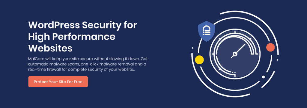 MalCare WordPress security plugin