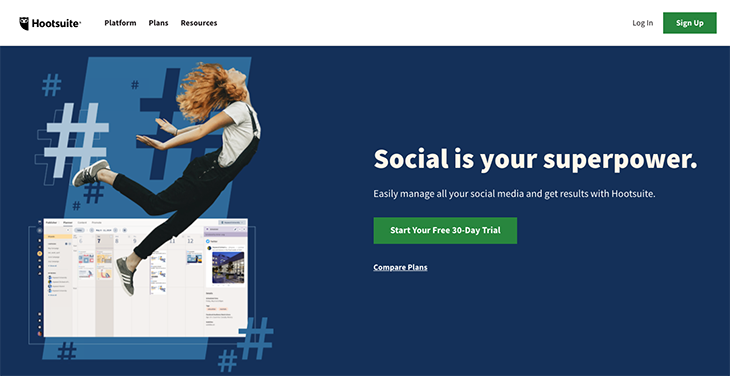 hootsuite - инструмент маркетинга в социальных сетях