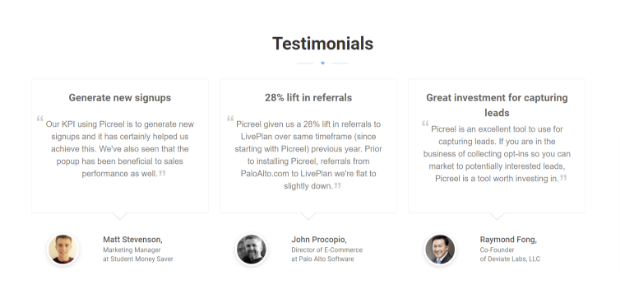 Use Real Testimonials