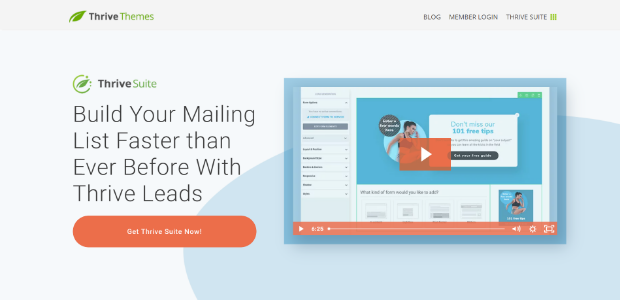 Thrive Leads Lead Generation Tools