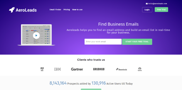 AeroLeads Lead Generation Tools