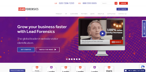 Lead Forensics Lead Generation Tools
