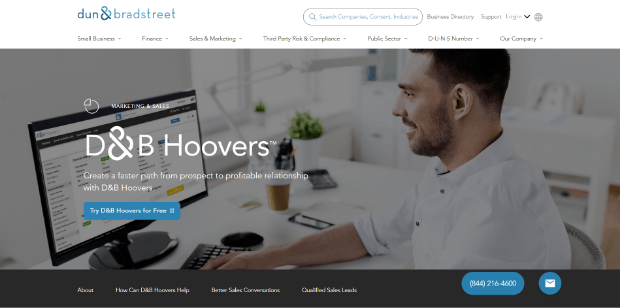 D&B Hoovers Lead Generation Tools