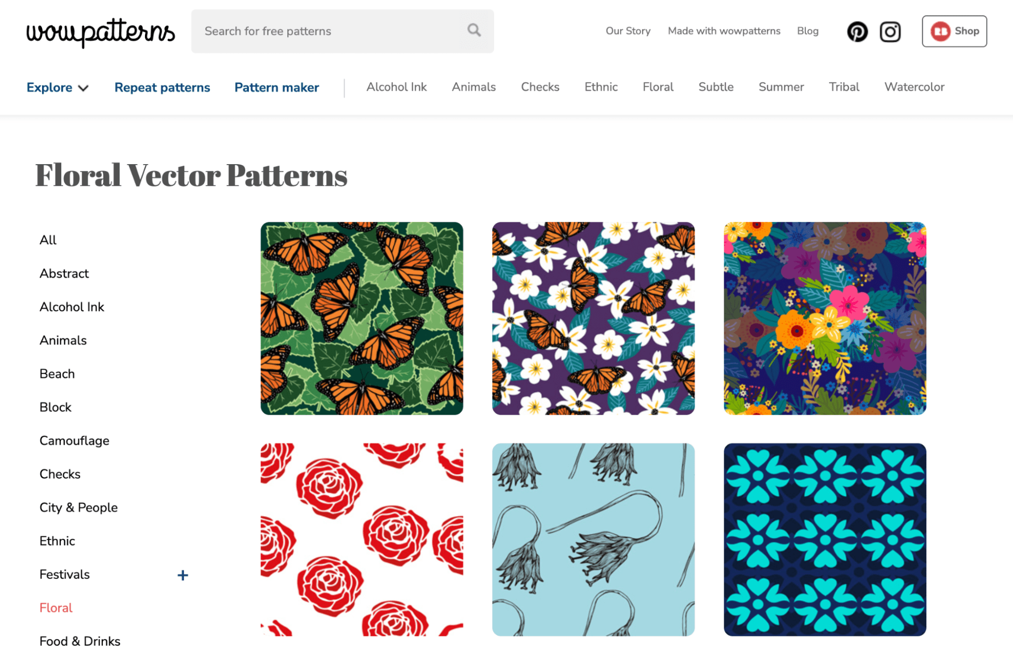 Wow patterns