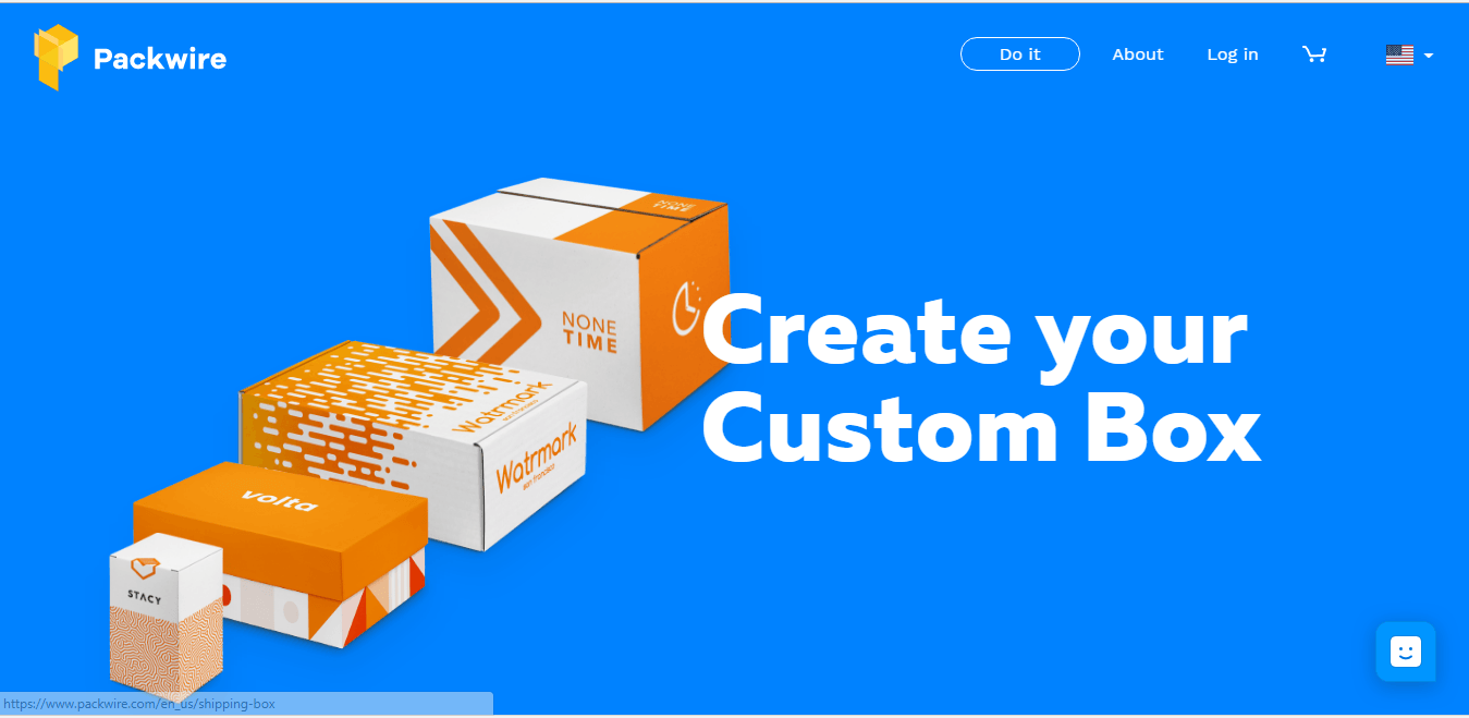 ecommerce website - packwire