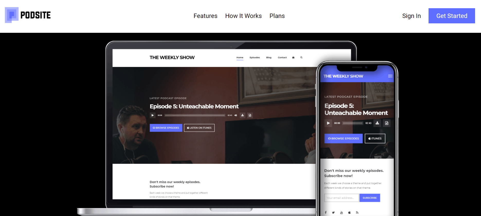 Web design software for marketing - Podsite