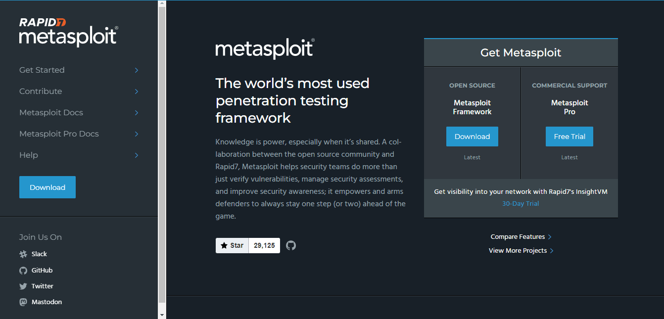 Инструмент Metasploit