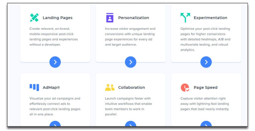 instapage features