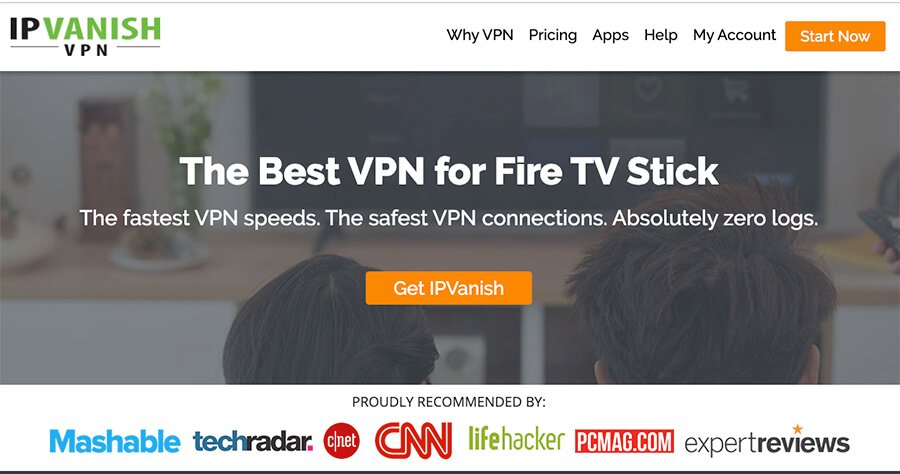 IP Vanish Affiliate Program Landing Page