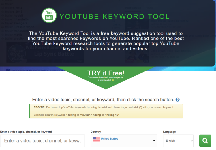keyword tool dominator