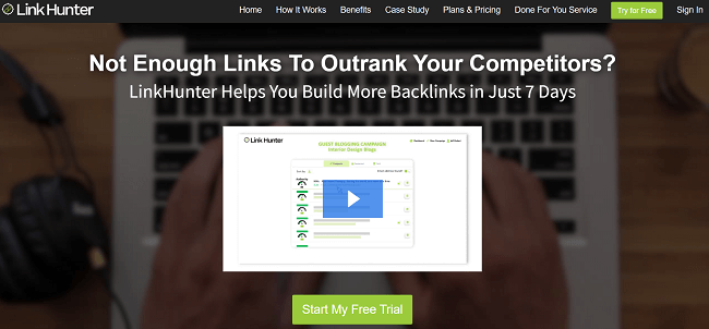 Link Hunter Homepage
