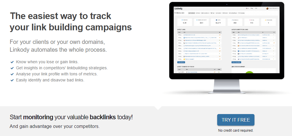 Linkody SEO Audit Tool