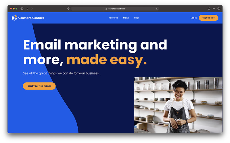 Mailchimp alternatives - Constant Contact
