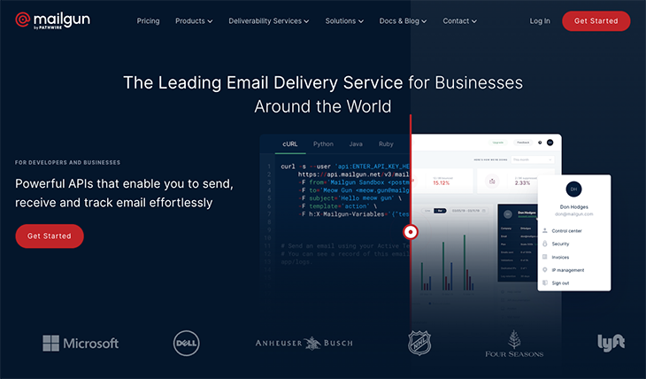 mailgun - инструмент маркетинга по электронной почте