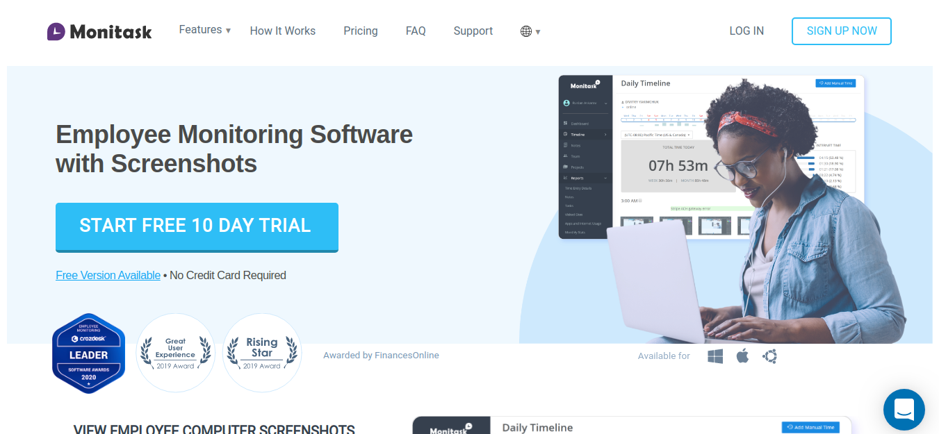 Monitask as time management tool