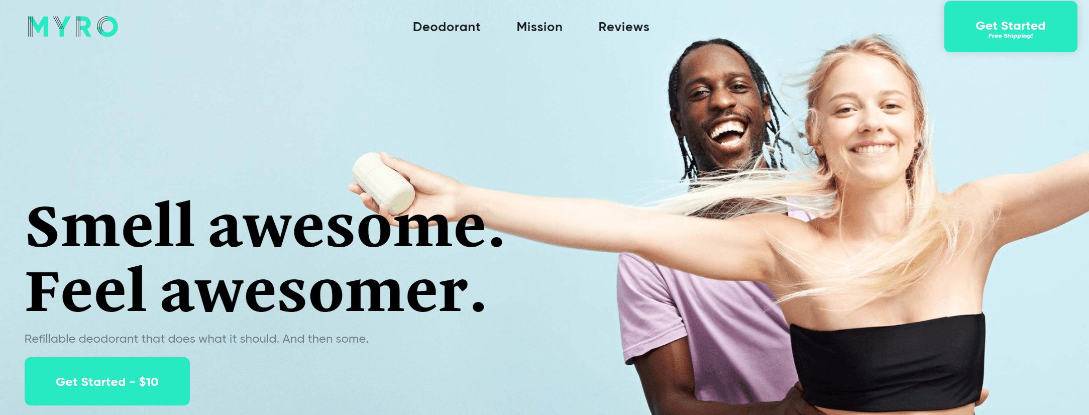 ecommerce website - myro