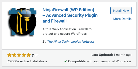 NinjaFirewall