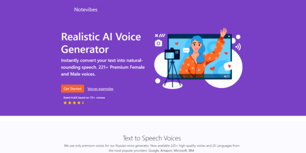 Notevibes voice over services
