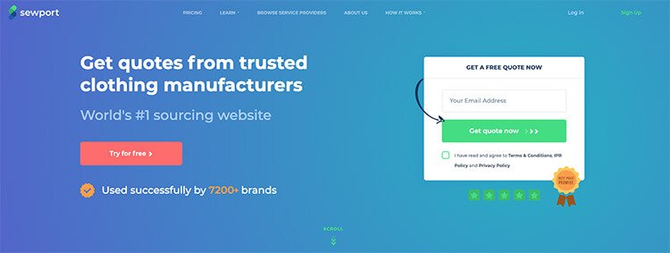 Онлайн Бизнес Инструменты Sewport для Производителей Одежды