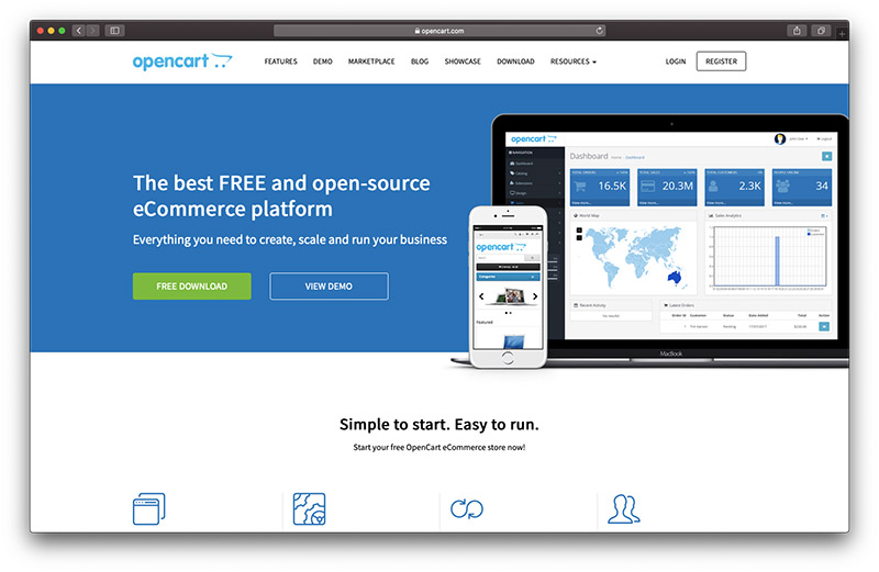 woocommerce alternatives - opencart