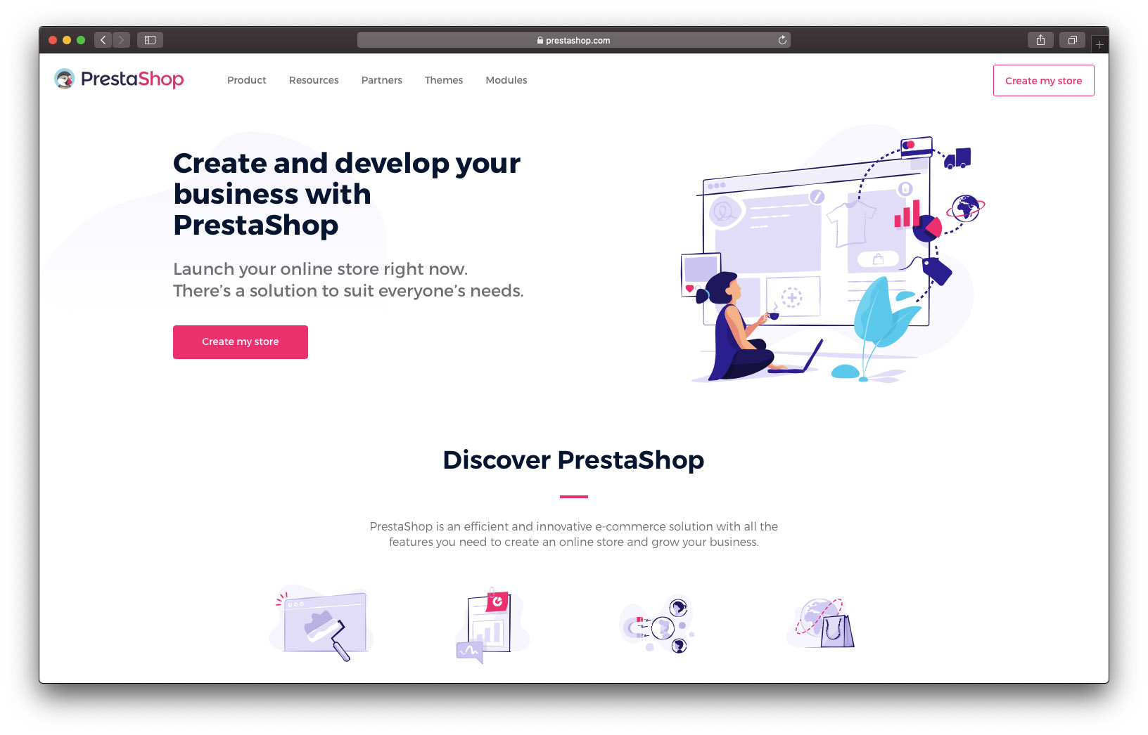 woocommerce alternatives - prestashop