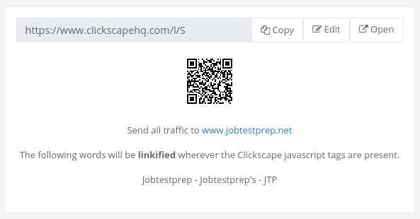 создание сокращенных ссылок и QR-кодов