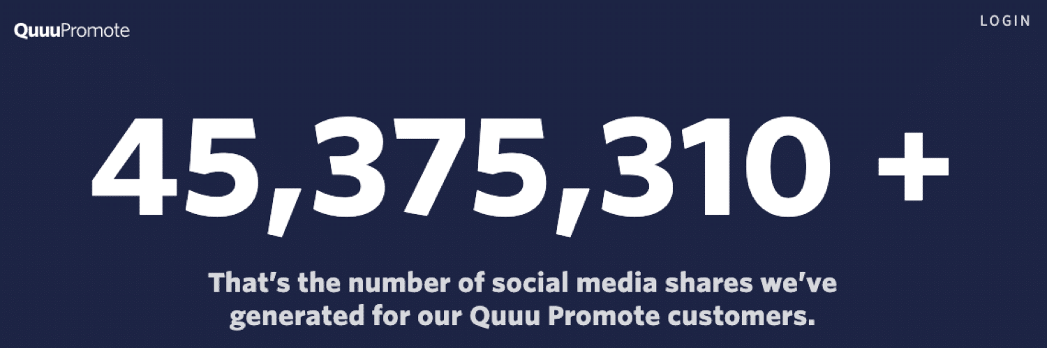 Quuu Promote может помочь вам создать много социальных акций