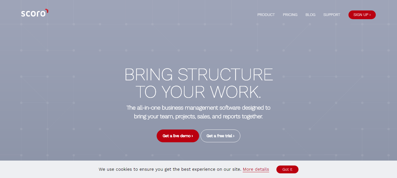 scoro business management tool