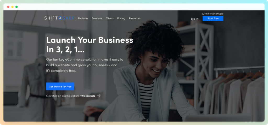 shift4shop - best ecommerce website designs