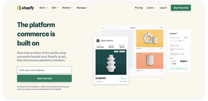 shopify an ecommerce tool